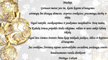 Kalėdinis sveikinimas